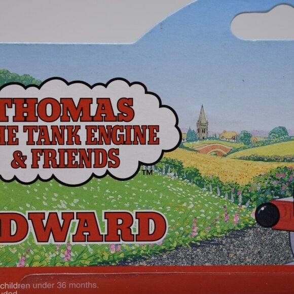 1993 Edward Diecast Blue Engine ERTL Thomas the Tank Engine & Friends Train New - Picture 4 of 11